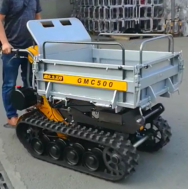 Up and down hydraumatic crawler-type transportar crawer-type dumper