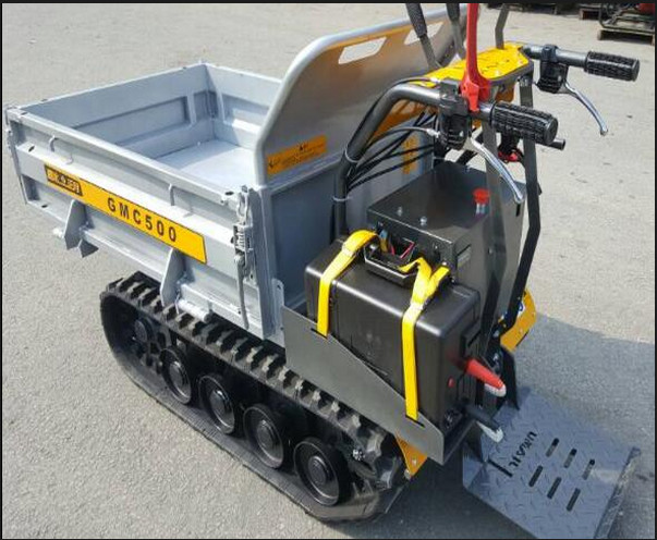 Lithium battery crawler-type dumper electric mini dumper Lithium battery crawler-type transportar 