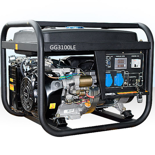 GG3100LE2.5千瓦汽油发电机组便携式汽油发电机组可移动汽油发电机组