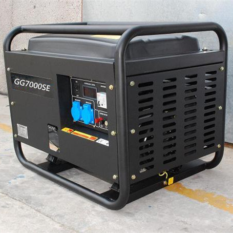 GG7000SE 5kw静音汽油发电机组5kva低噪音汽油发电机组